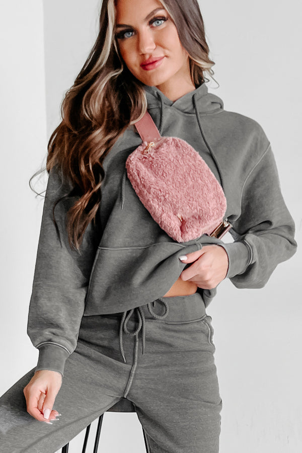 Hard Act To Follow Fleece Hoodie & Jogger Set (Heather Grey) - NanaMacs