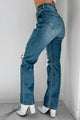 Chamberlin High Rise Distressed Eunina Dad Jeans (Medium) - NanaMacs