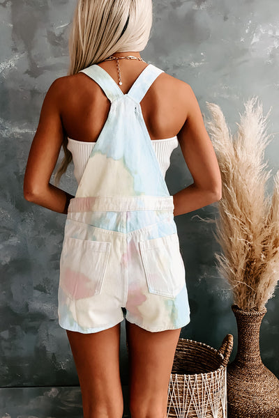 Calm & Relaxed Tie-Dye Overalls (Multi Tie Dye) - NanaMacs