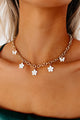 Little Beauties Charm Necklace (Gold) - NanaMacs