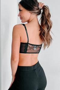 Confession Time Corset Crop Top (Black) - NanaMacs
