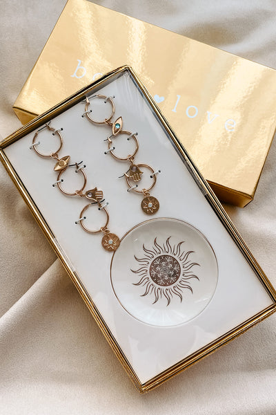 Sun Seeker Earring Gift Set (Gold) - NanaMacs