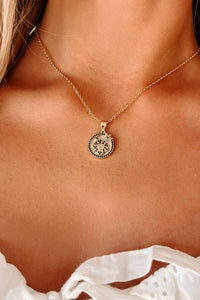 What’s Your Sign Zodiac Charm Necklace (Gold/Multi) - NanaMacs