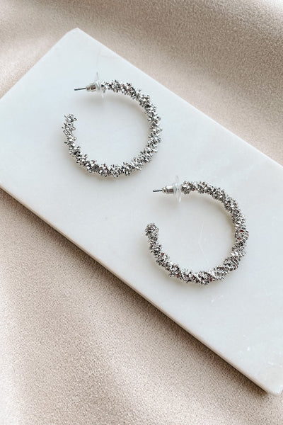 All Occasions Hoop Earrings (Silver) - NanaMacs