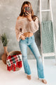 Toledo High Rise Frayed Hem Regular Inseam YMI Flare Jeans (Medium) - NanaMacs