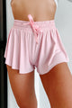 Building Gains Quick-Dry Active Shorts (Pink) - NanaMacs