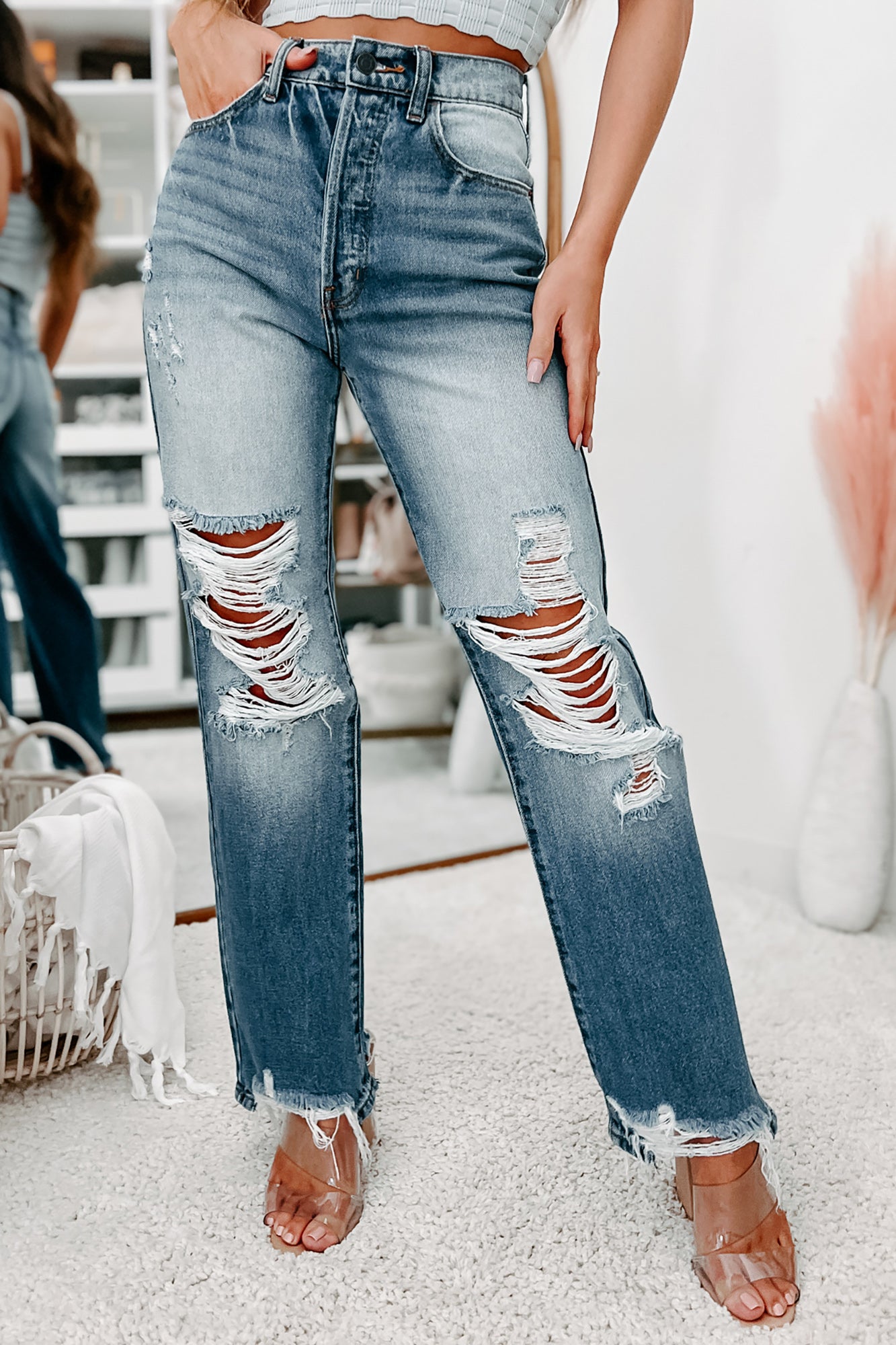 Cello store distressed jeans