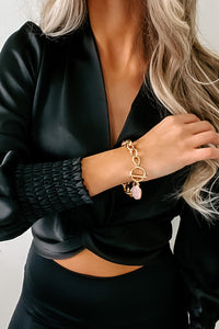 Glimmering Glow Bracelet (Light Pink) - NanaMacs