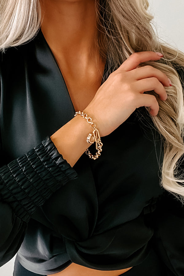 Bring The Drama Bracelet (Gold) - NanaMacs