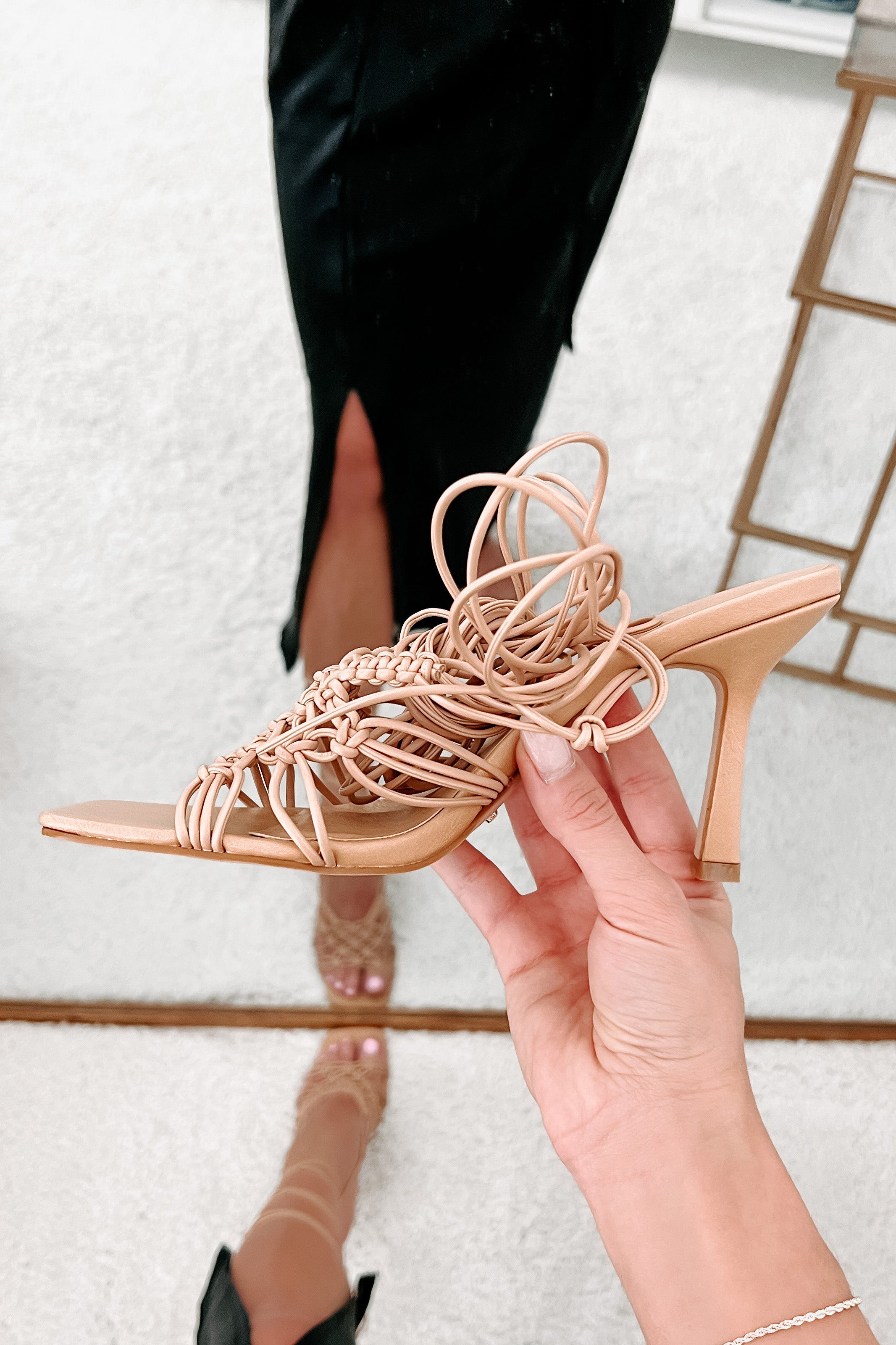 Tan hot sale tie heels