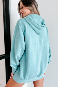 Vintage Wash Hoodie (Mint) - NanaMacs