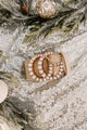 Don't Be Dramatic Woven Pearl Embellished Belt (Ivory) - NanaMacs