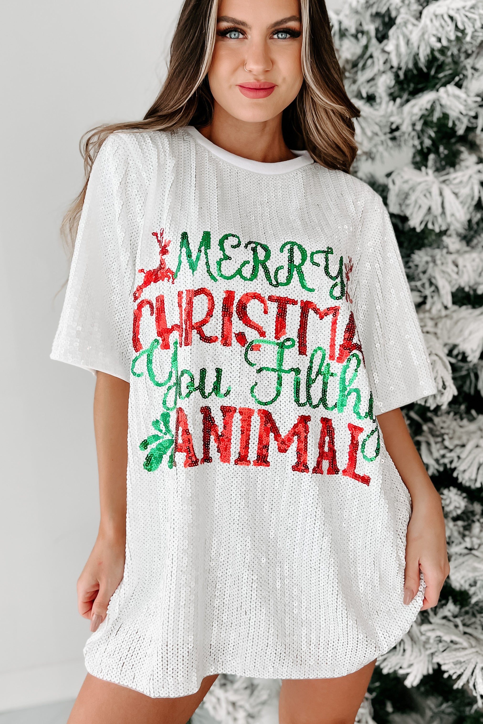 Holiday t shirt clearance dress