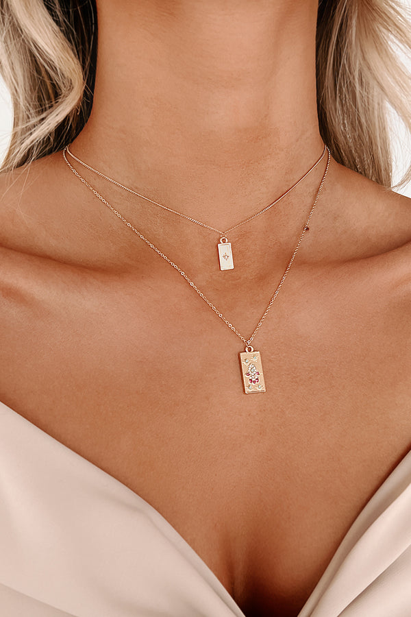 Heroic Acts Layered Necklace (Gold) - NanaMacs