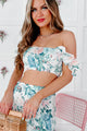 Garden Galavanting Floral Two-Piece Set (White Multi) - NanaMacs