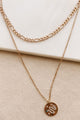 Snaking The Issue Layered Necklace (Gold) - NanaMacs