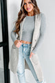Holiday Steal- Celene Open Front Sweater Vest (Oatmeal) - NanaMacs