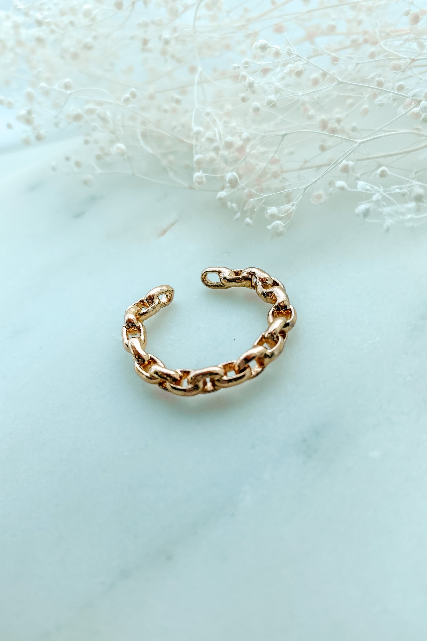 Paper Chain Ring (Gold) - NanaMacs