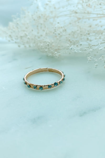 Feeling Blessed Delicate Ring (Gold) - NanaMacs