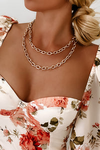 Hometown Memories Layered Necklace (Gold) - NanaMacs