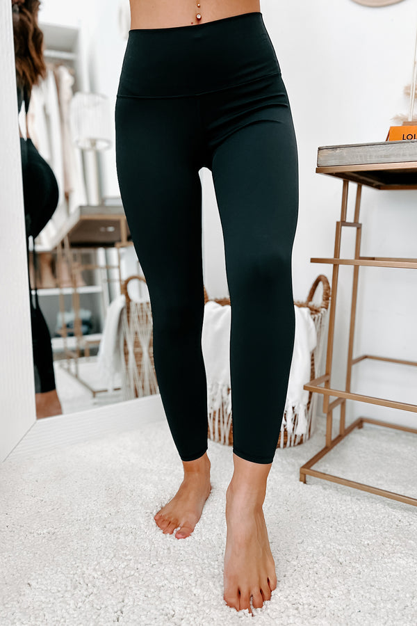 Peak Condition High Waisted Leggings (Black) - NanaMacs