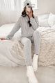 Easy Decisions Corded Two Piece Set (Heather Grey) - NanaMacs