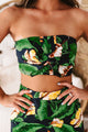Topical State Of Mind Tropical Print Two Piece Set (Navy Combo) - NanaMacs