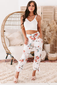 Ideal Match Ribbed Crop Tank Top (White) - NanaMacs