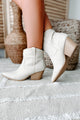 Queen Of The Ranch Western Booties (Stone Nubuck) - NanaMacs