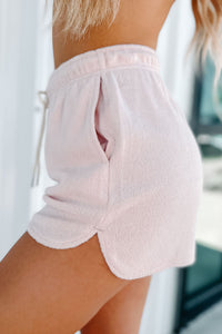 Let Me Be Lazy Fleece Two-Piece Set (Blush) - NanaMacs