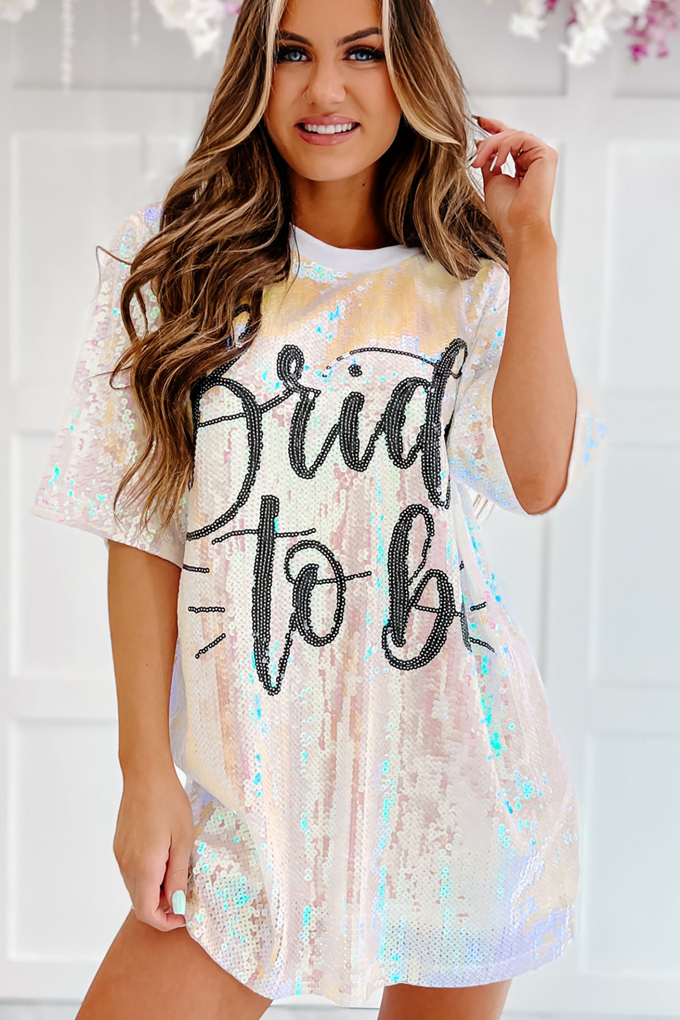 bridesmaid t shirt dress