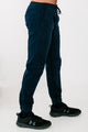 Dwayne Men's Cotton Twill Jogger Pants (Navy) - NanaMacs