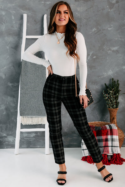 From The Beginning Long Sleeve Mock Neck Bodysuit (Off White) - NanaMacs