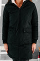 Winterized & Stylized Reversible Coat (Black/Natural) - NanaMacs