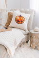 Pumpkin Canvas Throw Pillow (Pumpkin) - NanaMacs