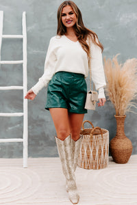 Essential Moment Dolman Sleeve V-Neck Sweater (Whip Cream) - NanaMacs