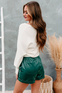 Essential Moment Dolman Sleeve V-Neck Sweater (Whip Cream) - NanaMacs