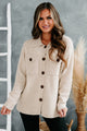 Simply Appealing Button-Down Sweater Cardigan (Oatmeal) - NanaMacs