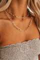 Off The Chain Statement Necklace (Gold) - NanaMacs