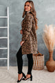 Seriously Sassy Leopard Print Coat (Camel Leopard) - NanaMacs