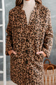 Seriously Sassy Leopard Print Coat (Camel Leopard) - NanaMacs