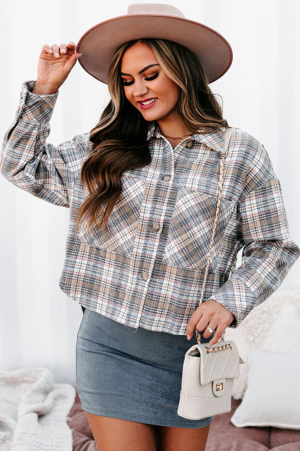 Flannel Friday Plaid Shacket (Pastel/Multi) - NanaMacs