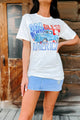"God Bless America" Graphic T-Shirt (White) - Print On Demand - NanaMacs