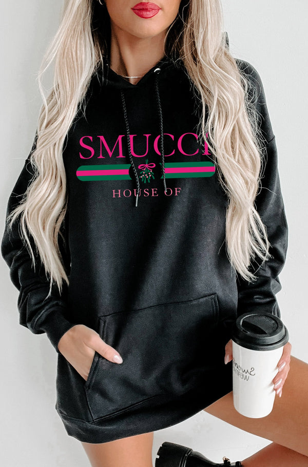 "House Of Smucci" Parody Graphic Multiple Shirt Option (Black) - Print On Demand - NanaMacs