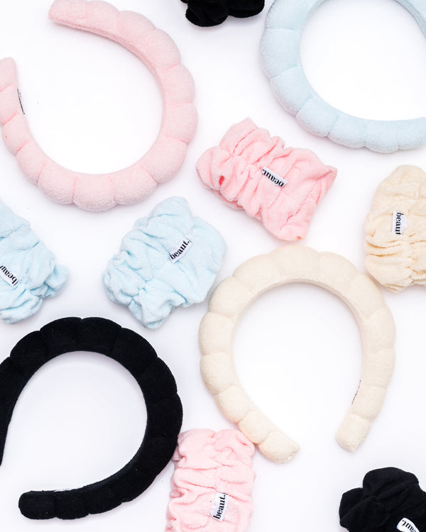 Bubble Headband + Wristbands Set (Multiple Color Options) - NanaMacs