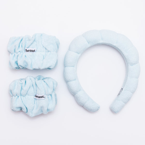 Bubble Headband + Wristbands Set (Multiple Color Options) - NanaMacs