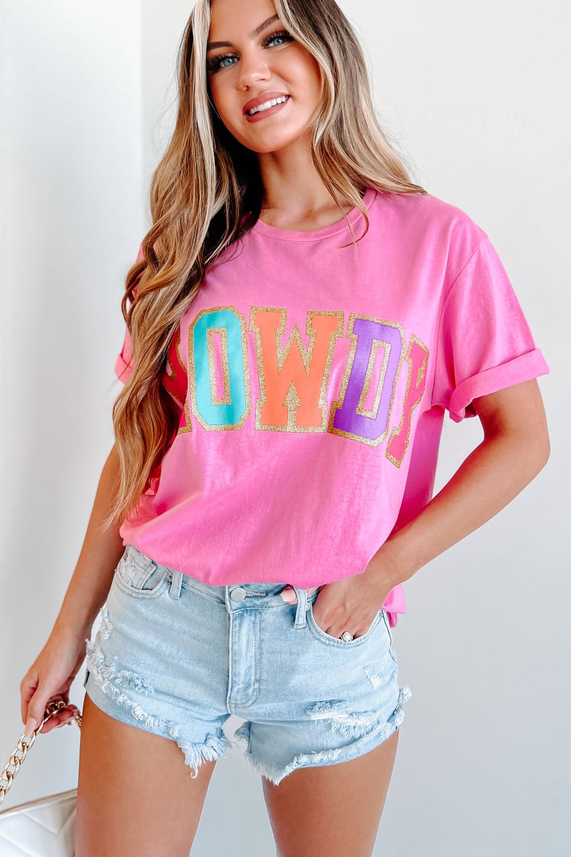 Letter NEW YORK Graphic Printed Short Sleeve Oversized T-shirt In