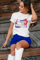 "Succa For Merica" Graphic T-Shirt (White) - Print On Demand - NanaMacs