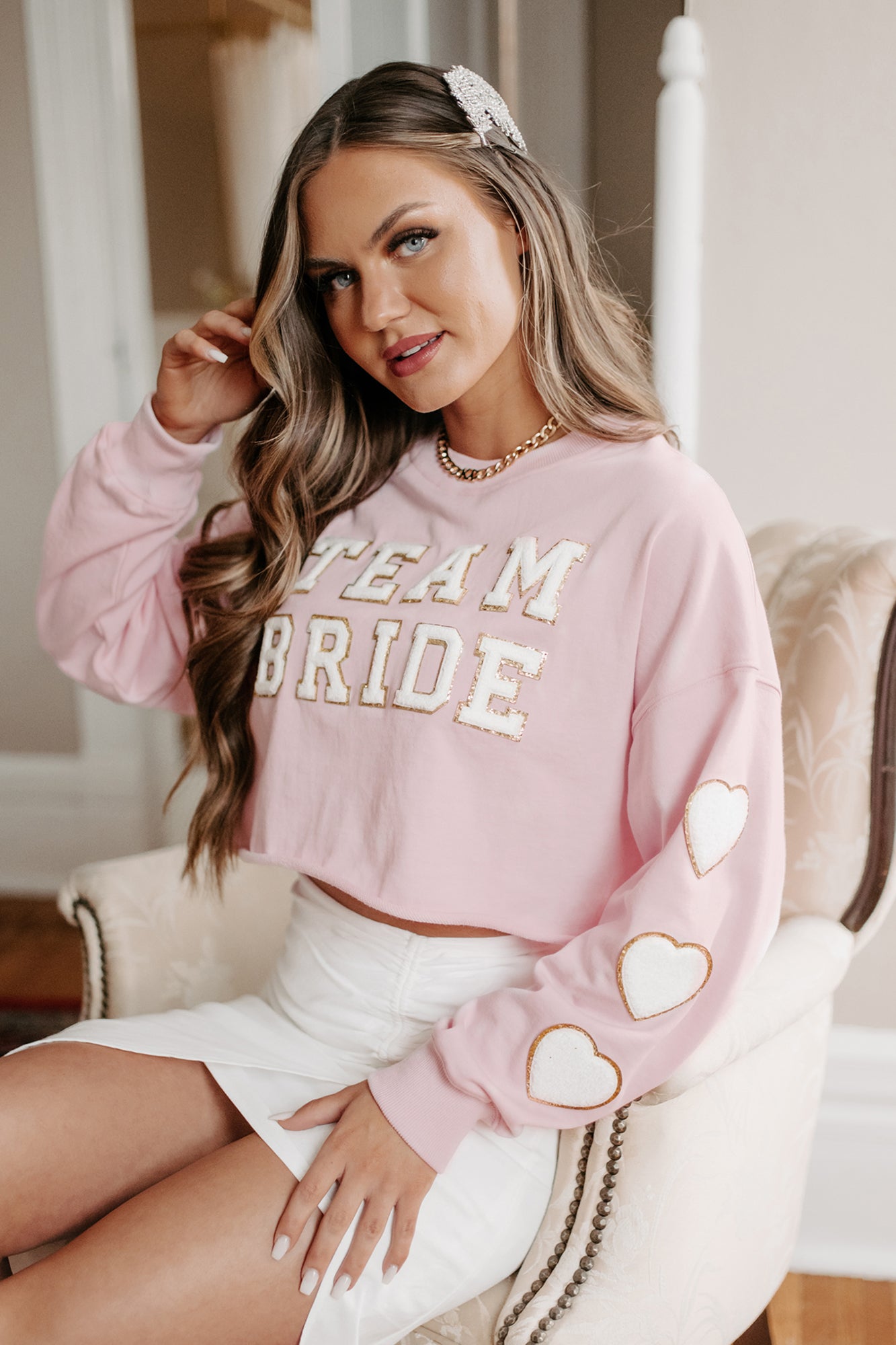 Varsity Bride' Crewneck Sweatshirt in 2023