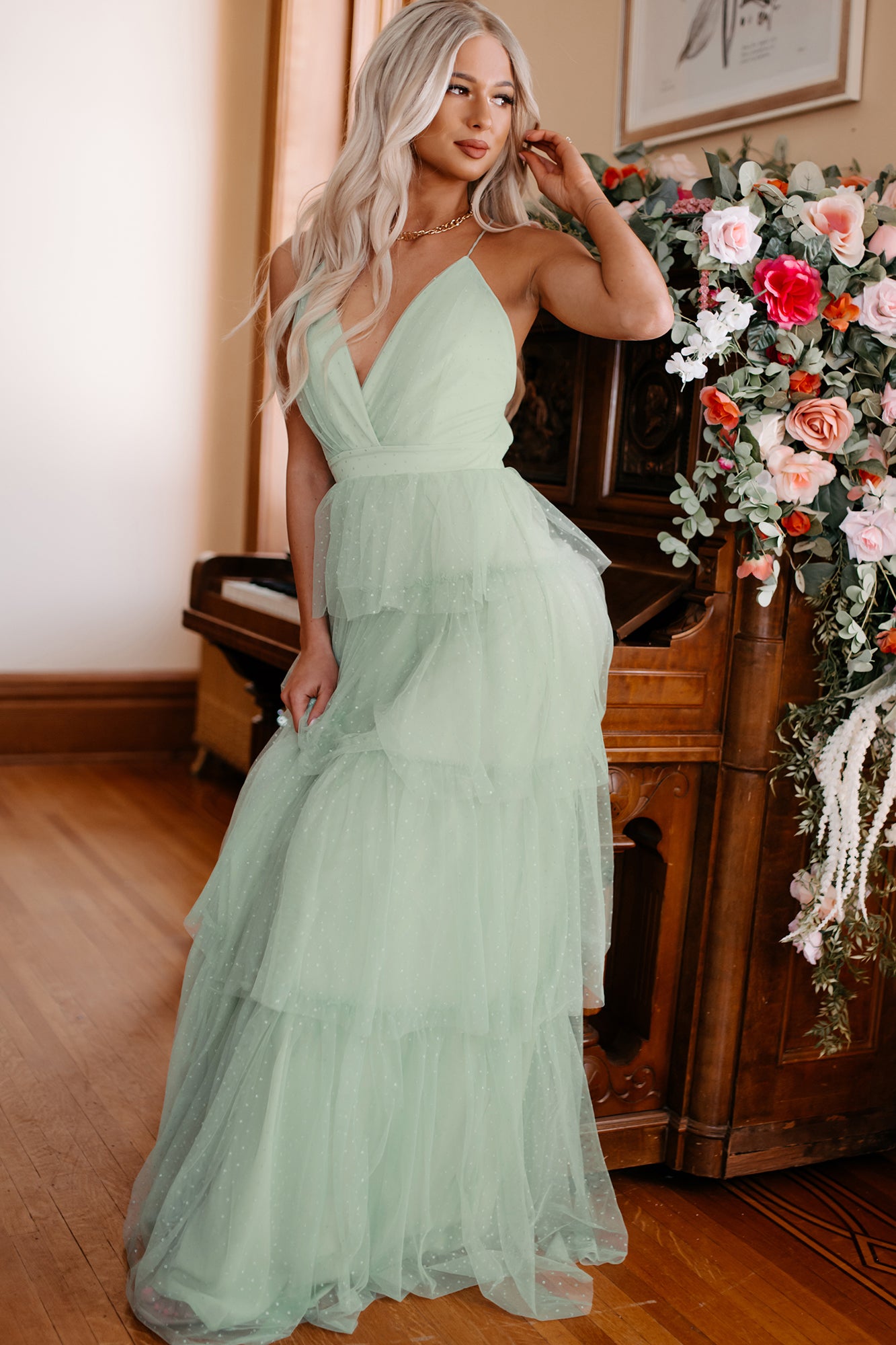 Beautiful Work Kelly Green Babydoll Dress – Shop the Mint